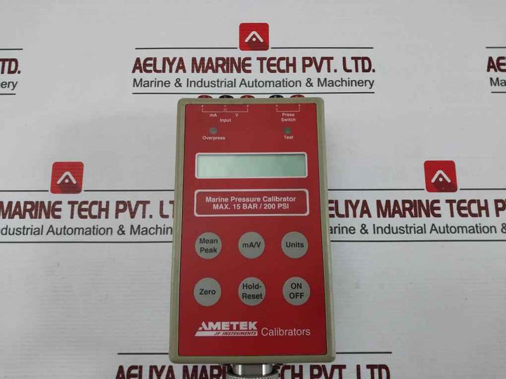 Ametek Mpc Marine Pressure Calibrator Kit 15 Bar/200 Psi