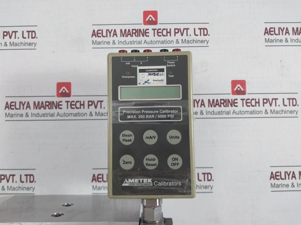 Ametek Precision Pressure Calibrator Kit 350 Bar/5000 Psi 369717