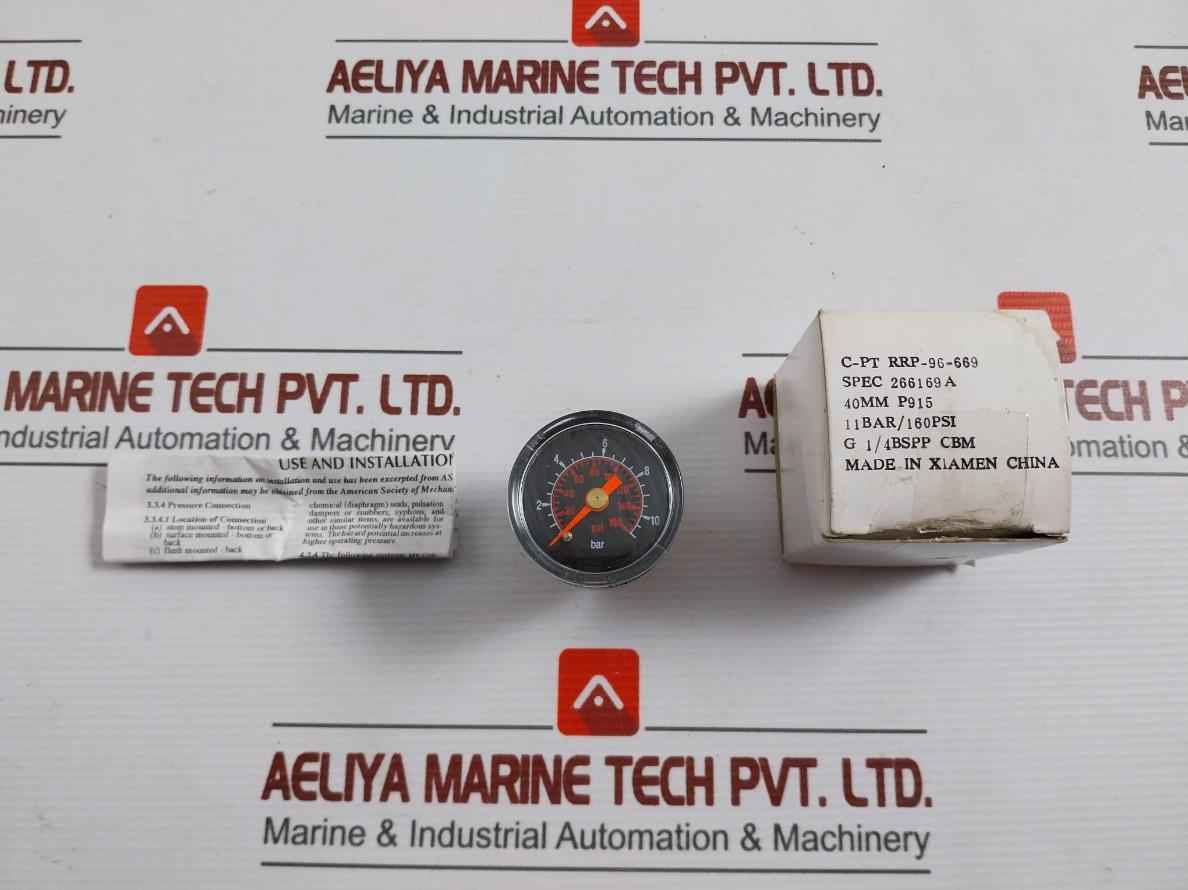 Ametek Rrp-96-669 Pressure Gauge