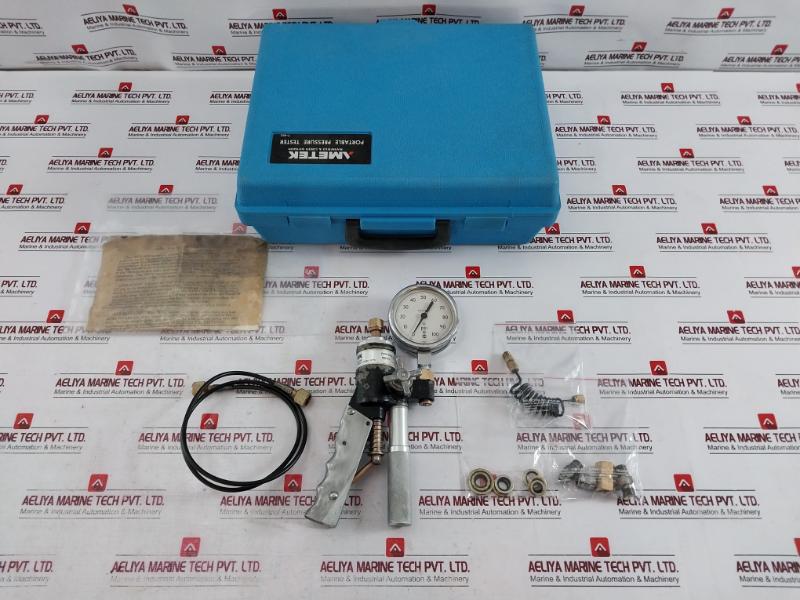 Ametek T-740 Pneumatic Pressure Hand Pump-biotech Cal Tool Vpgv-0000 0-100 Psi Kit