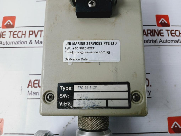 Ametek T-975 Pneumatic Pressure Pump W/ Lpc 10 A Iv Digital Gauge Set