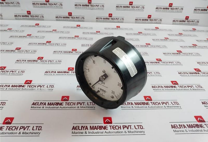 Ametek Usg Solfrunt Pressure Gauge 0-30 Psi(Pound-force/Inch2)