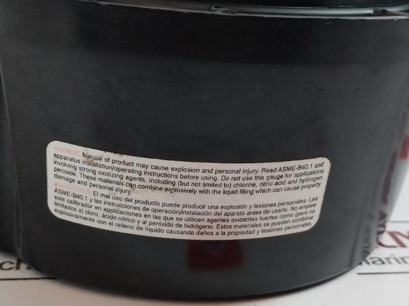 Ametek Usg Solfrunt Pressure Gauge 0-30 Psi(Pound-force/Inch2)