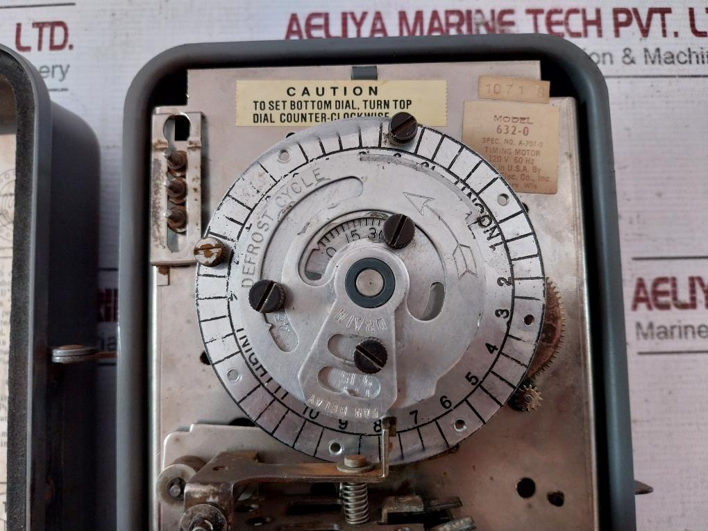 Amf Paragon 632-0 Defrost Timer 120V 60Hz A-707-0