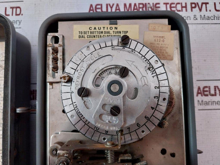 Amf Paragon 632-0 Defrost Timer 120V 60Hz A-707-0
