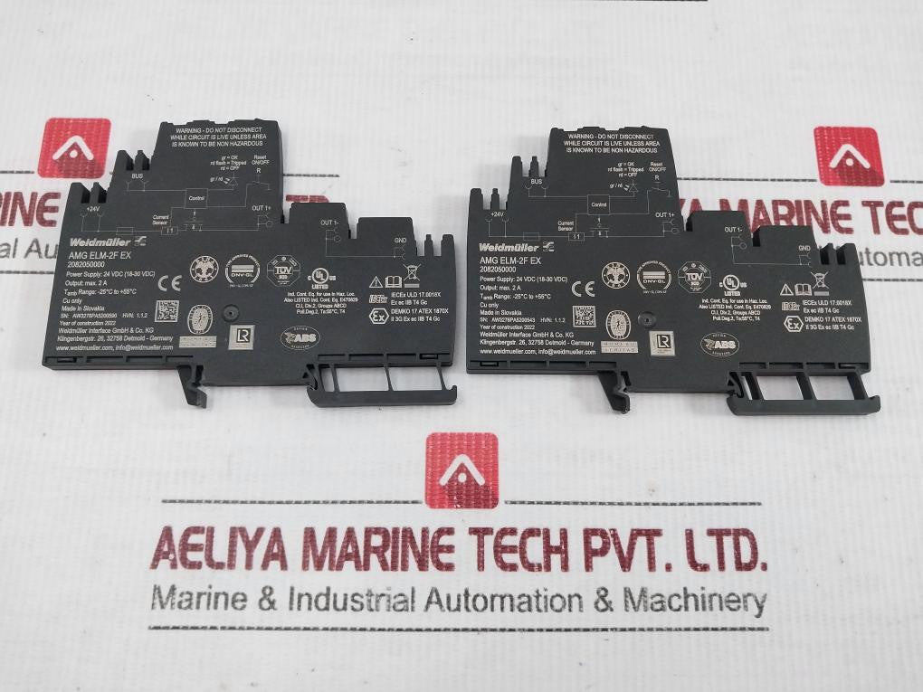 Amg-Elm-2f-Ex-Load-Monitoring-Module-24-Vdc-2a-Max-Weidmuller-8