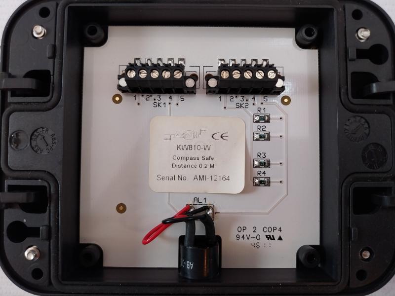 Ami Kw810-w Watch Alert Panel Abi-009-rc, Op 2, 94V-0