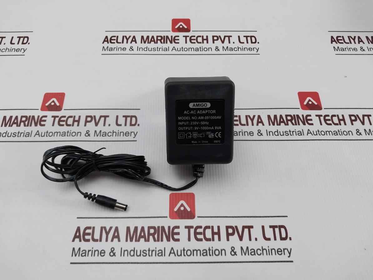 Amigo Am-091000av Ac Adapter Power Supply 230v 50hz