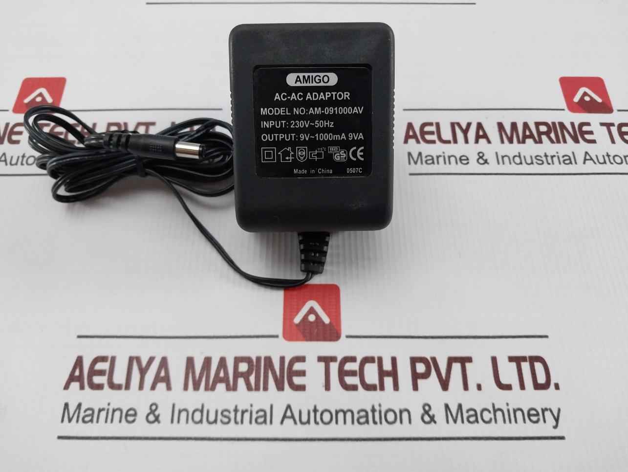 Amigo Am-091000av Ac Adapter Power Supply 230v 50hz