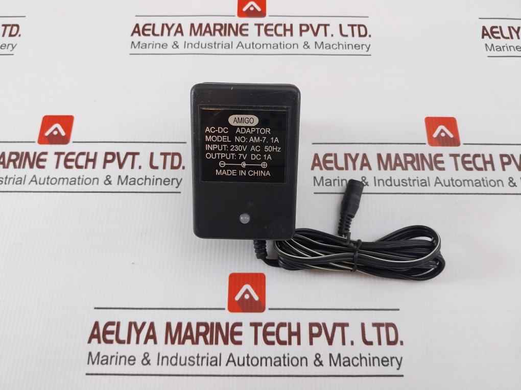 Amigo Am-7. 1A Ac-dc Adapter 1A 50Hz 230V