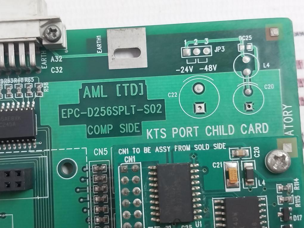Aml Epc-d256Splt-s02 Printed Circuit Board 21156X801911