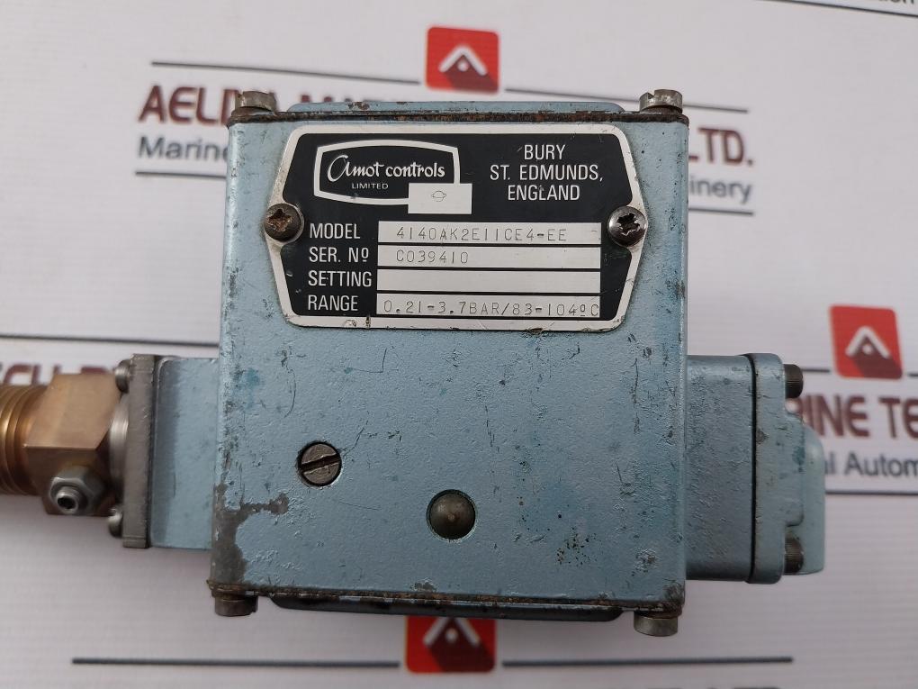 Amot Controls 4140Ak2E11Ce4-ee Temperature Pressure Switches 0.21-3.7 Bar