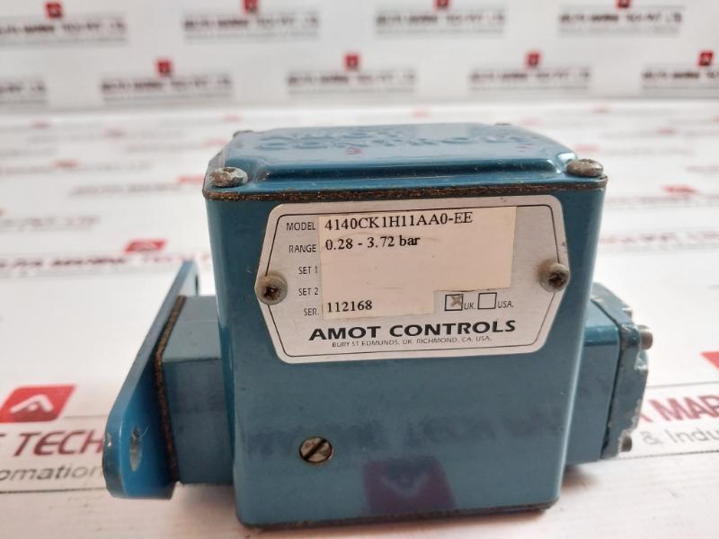 Amot Controls 4140Ck1H11Aa0-ee Pressure Switch 0.28-3.72 Bar