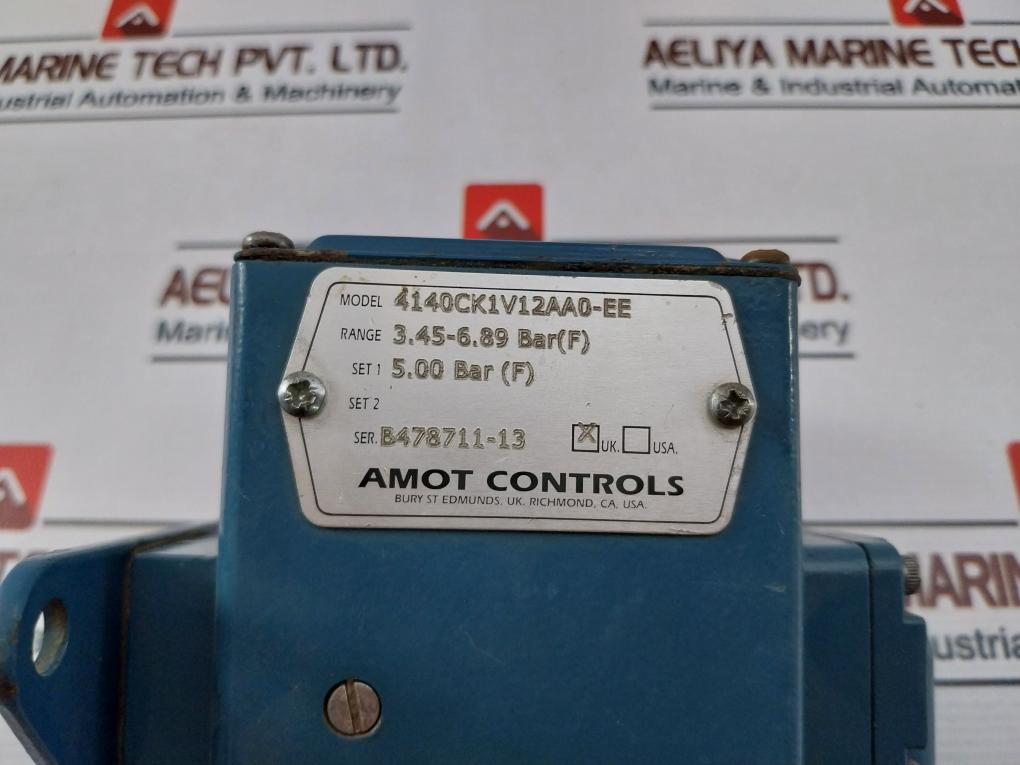 Amot Controls 4140Ck1V12Aa0-ee Pressure Switch