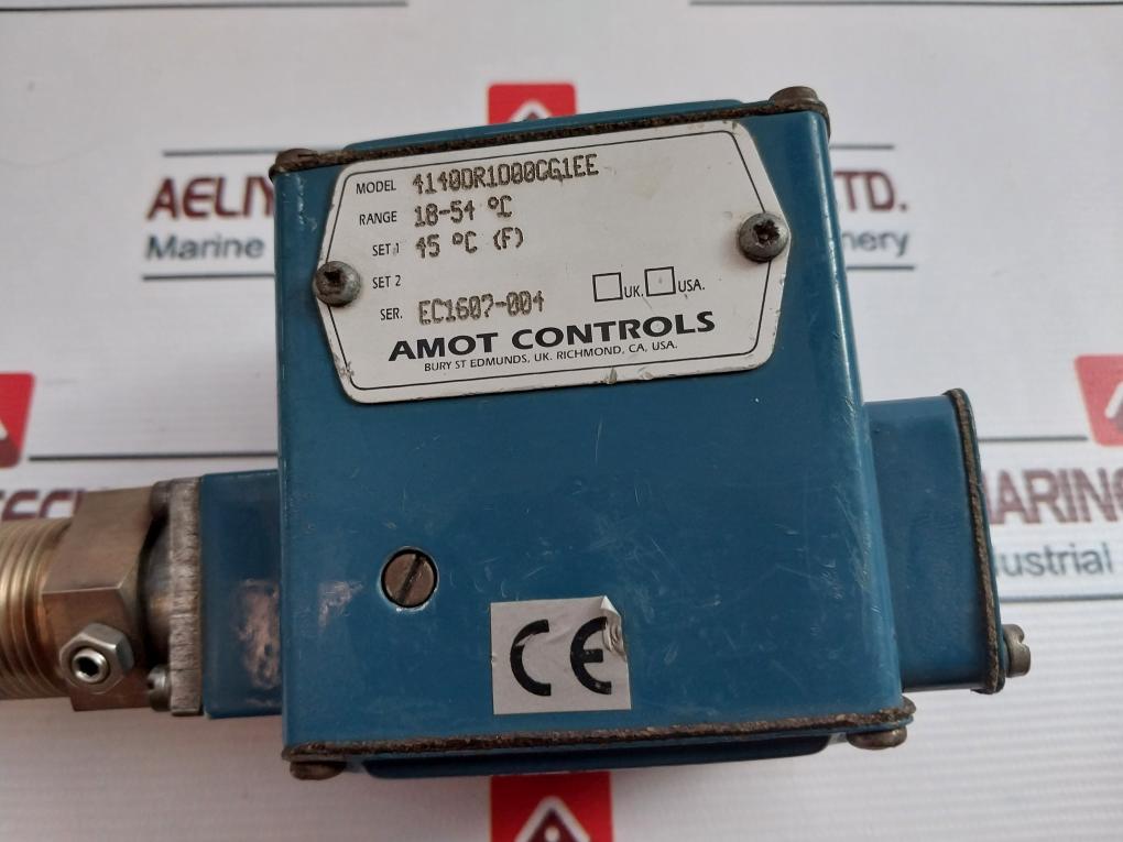 Amot Controls 4140Dr1O00Cg1Ee Pressure Switch 18-54°C 45°C (F)