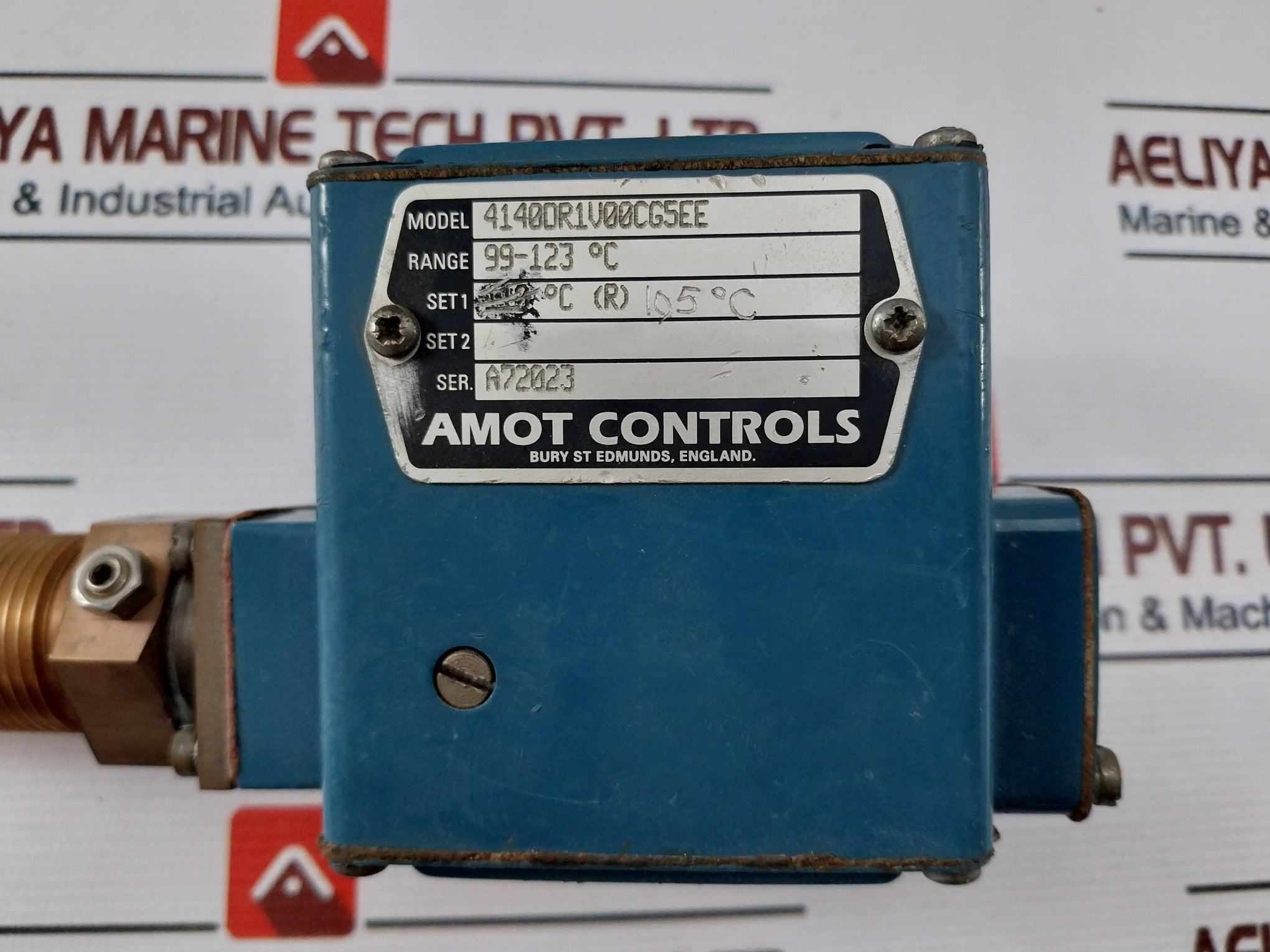 Amot Controls 4140Dr1V00Cg5Ee Pressure And Temperature Switch 99-123°C