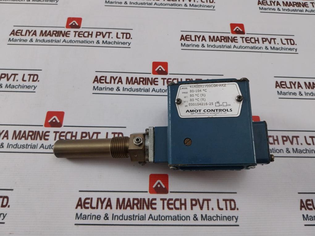 Amot Controls 4140Er1V00Cg4-akz Pressure And Temperature Switch 80-104ËšC