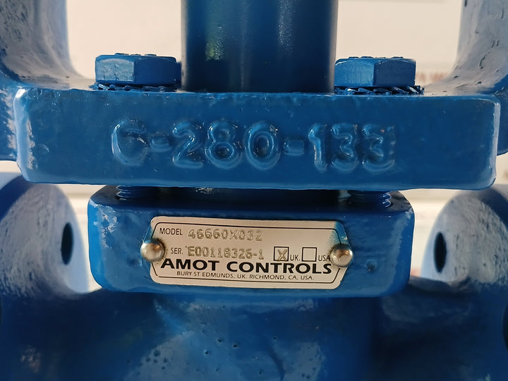Amot Controls 46660X032 Pneumatic Diaphragm Control Valve