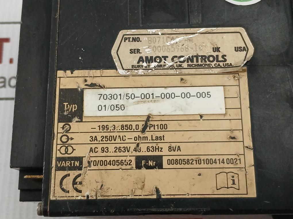 Amot Controls 8071C40-aa