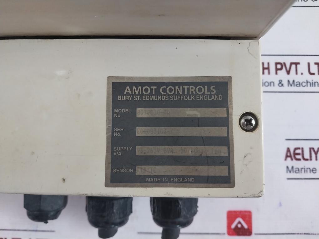 Amot Controls 8072c30-aa Electric Pid Position Valve Controller, 93-263v