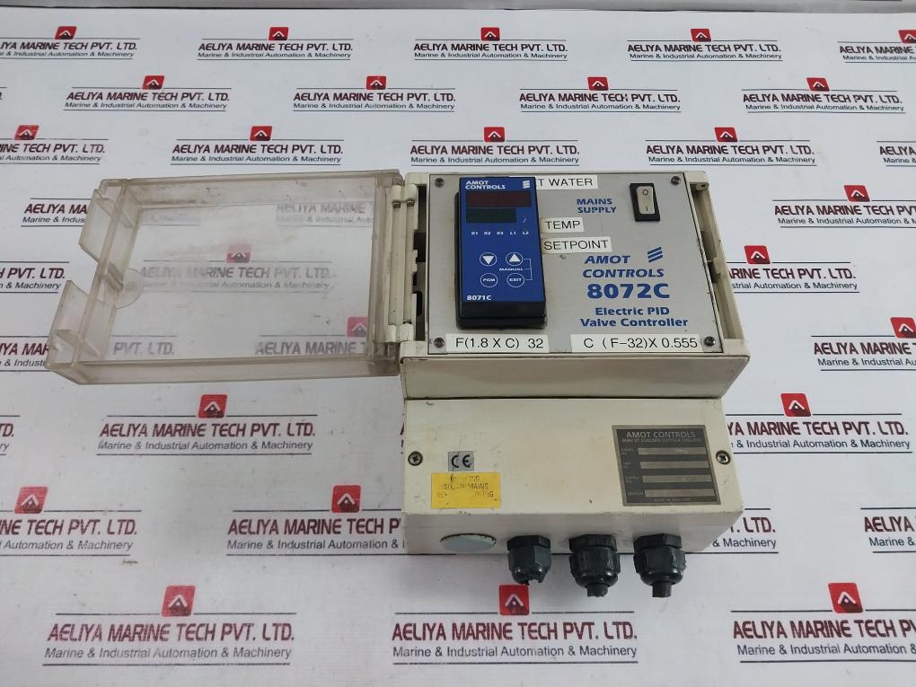 Amot Controls 8072c30-aa Electric Pid Position Valve Controller, 93-263v