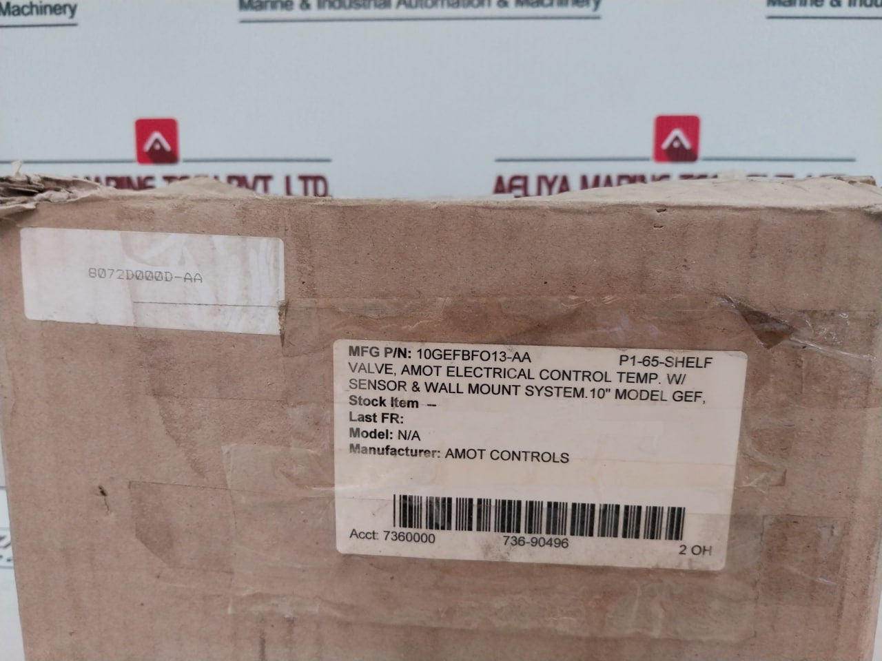 Amot 8072D000D-aa Electric Pid Valve Controller 10Gefbfo13-aa