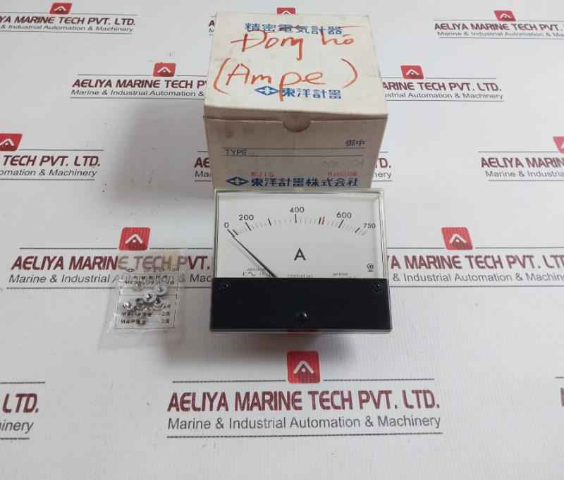 Amp Meter Acf-12Nb Toyo Keiki 0-750A