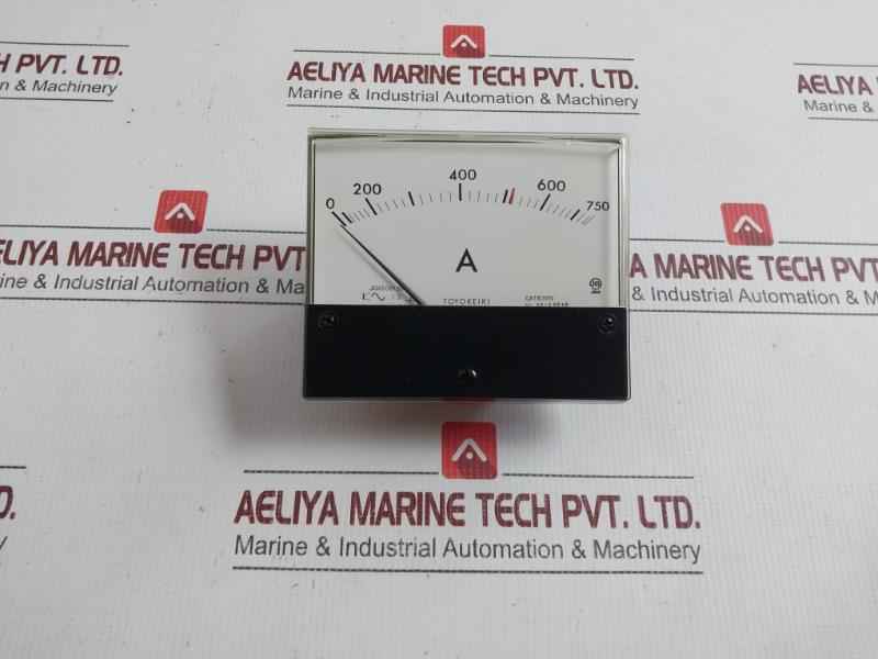 Amp Meter Acf-12Nb Toyo Keiki 0-750A
