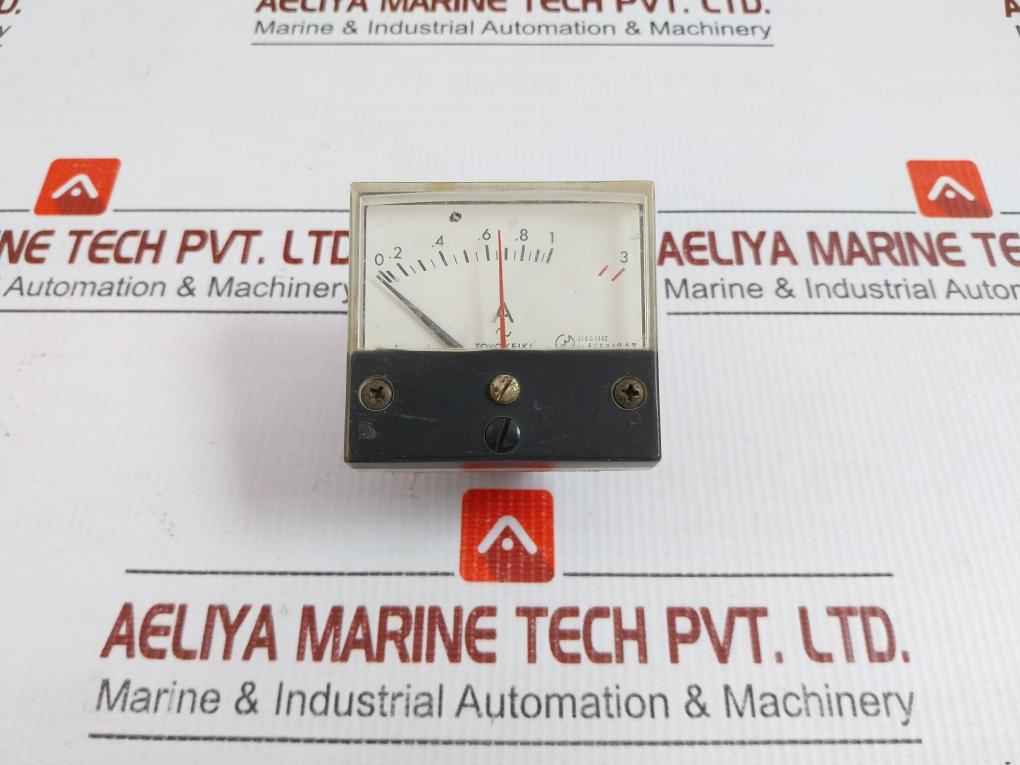 Amp Panel Meter 0.2 To 3 A Toyo Keiki Acf-6