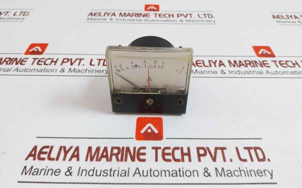 Amp Panel Meter 0.2 To 3 A Toyo Keiki Acf-6