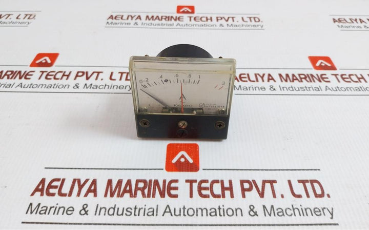 Amp Panel Meter 0.2 To 3 A Toyo Keiki Acf-6