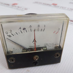 Amp Panel Meter 0.2 To 3 A Toyo Keiki Acf-6