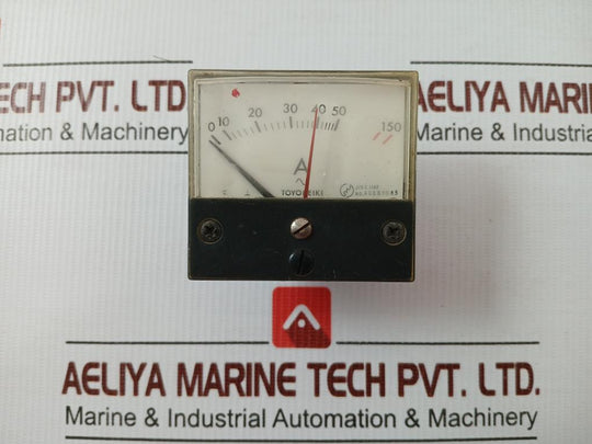 Ampere Panel Meter 0-50/150 A Toyo Keiki Acf-6