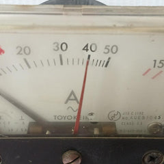 Ampere Panel Meter 0-50/150 A Toyo Keiki Acf-6