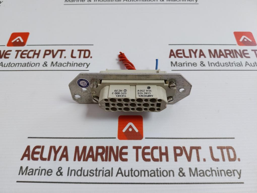 Amphenol-10-A-250-V-20Hz-Rectangular-Connector-Insert-C146-10-B-209591-5