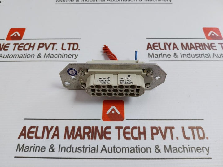 Amphenol-10-A-250-V-20Hz-Rectangular-Connector-Insert-C146-10-B-209591-5