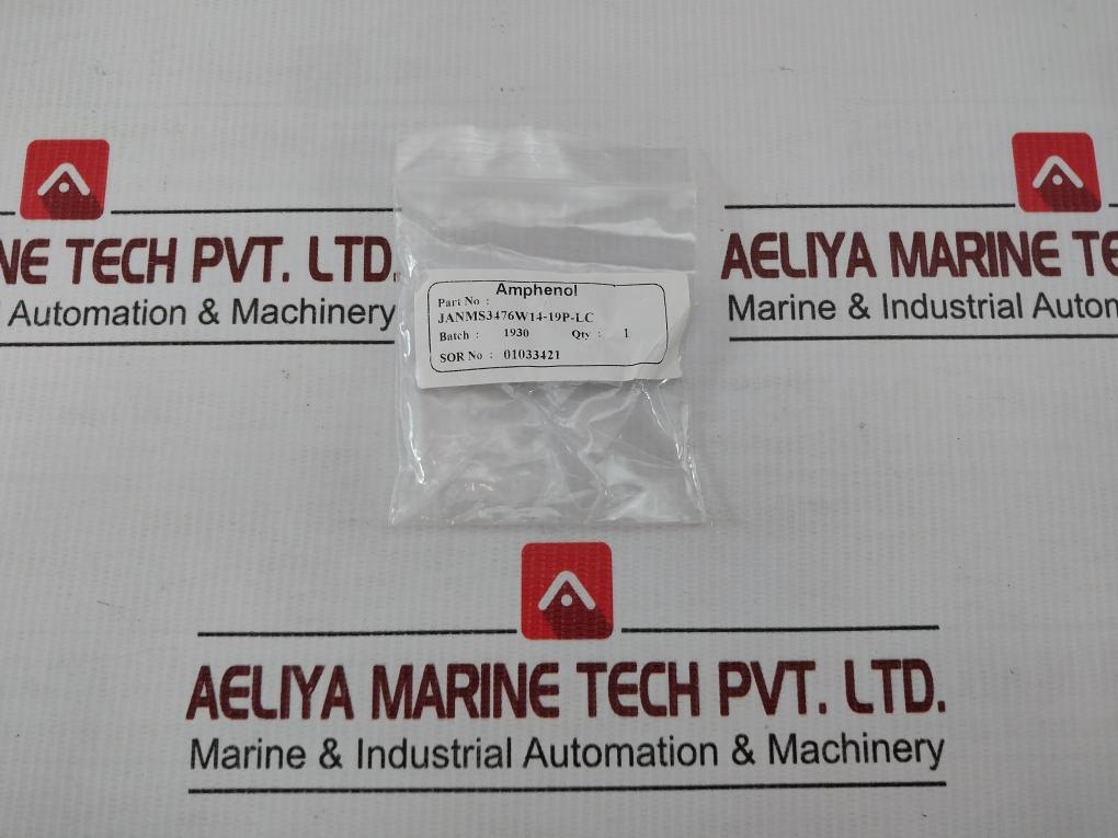 Amphenol 19-pin Circular Connector Crimp Plug Ms3476W14-19P-lc