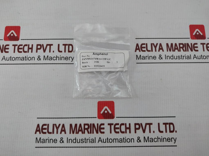 Amphenol 19-pin Circular Connector Crimp Plug Ms3476W14-19P-lc