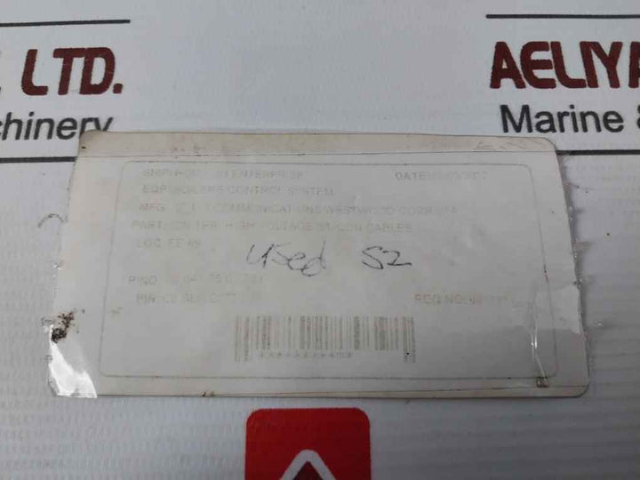 Amphenol 3106A 18-3S Connector Cable 2 Meter