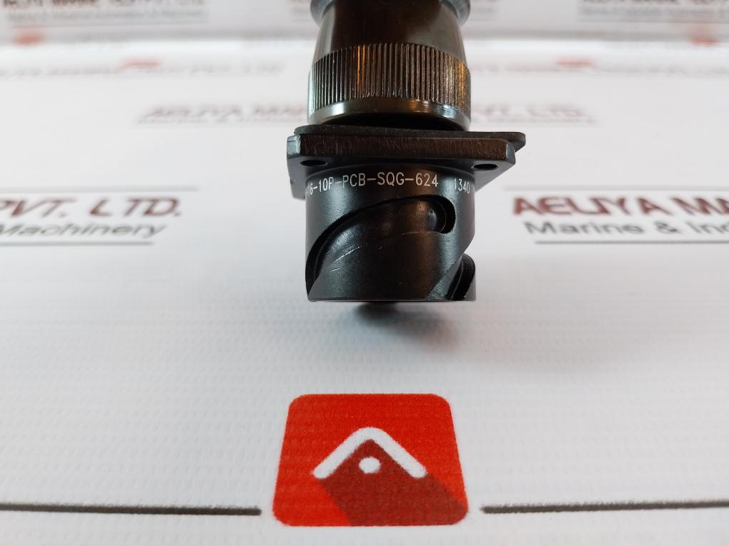 Amphenol 97B-4100R-16-10P-pcb-sqg-624 97 Series Mil Circular Connector
