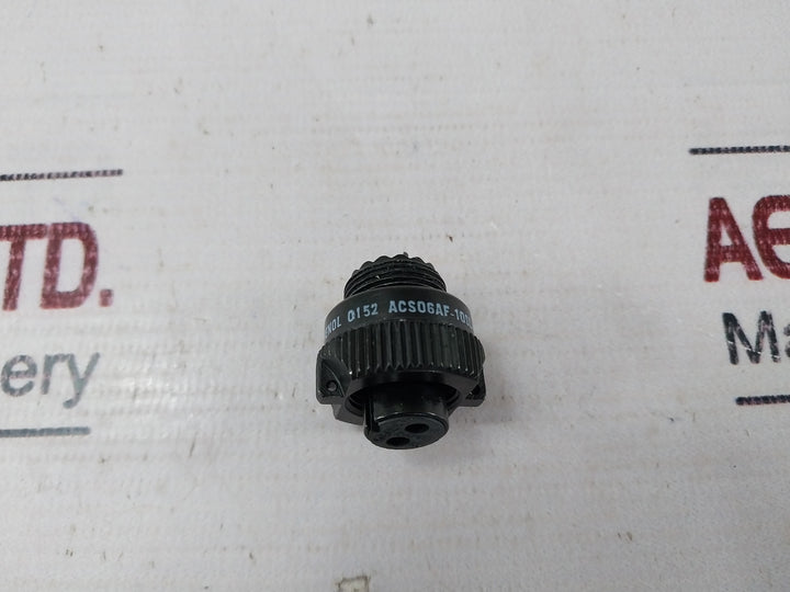 Amphenol Acs06Af-10Sl-4S(025) Connector Set