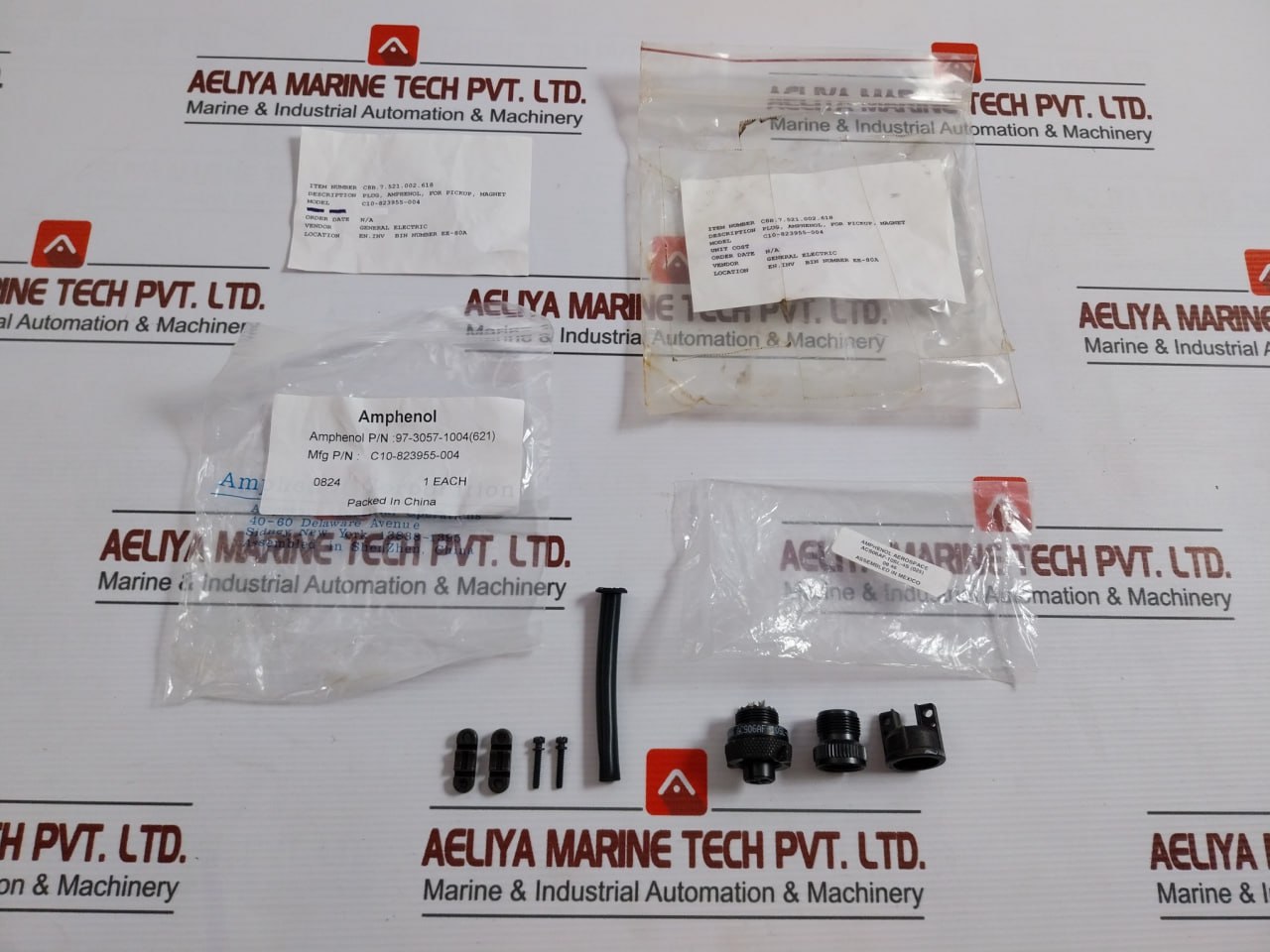 Amphenol C10-823955-004 Magnetic Pickup Plug Connector Kit 97-3057-1004(621)