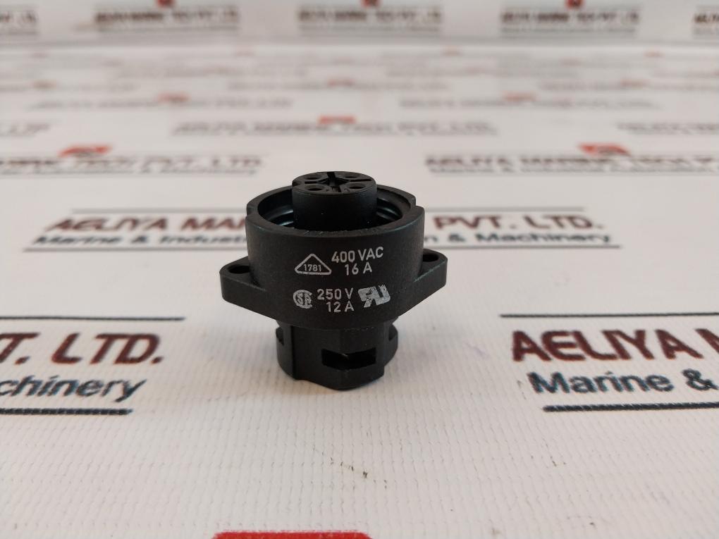 Amphenol C16-1 4-way Circular Connector 250V 12A