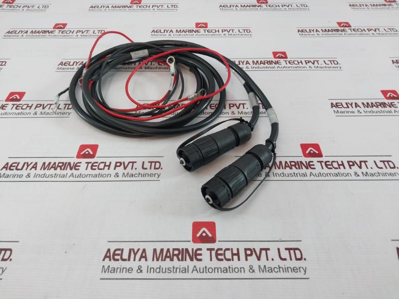 Amphenol C16-1 Circular Connector Threaded Coupling 2 Meter Cable Rtu-cab-006A