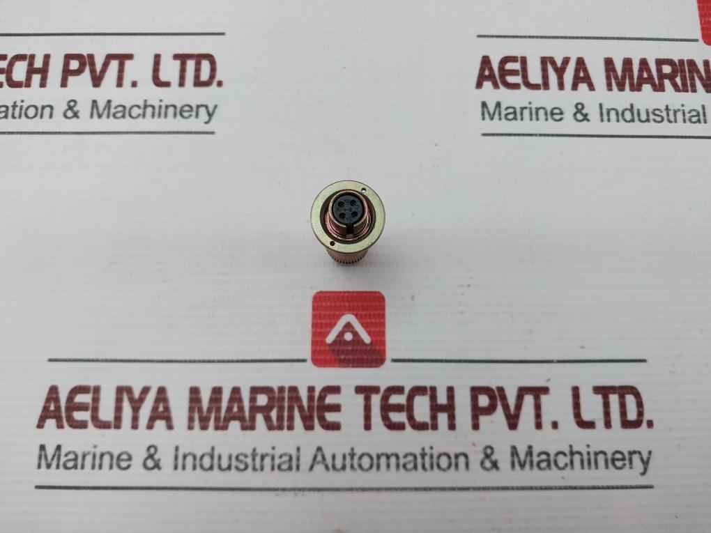 Amphenol Connector Plug For Triaxial Accelerometer Pc06W8-4S