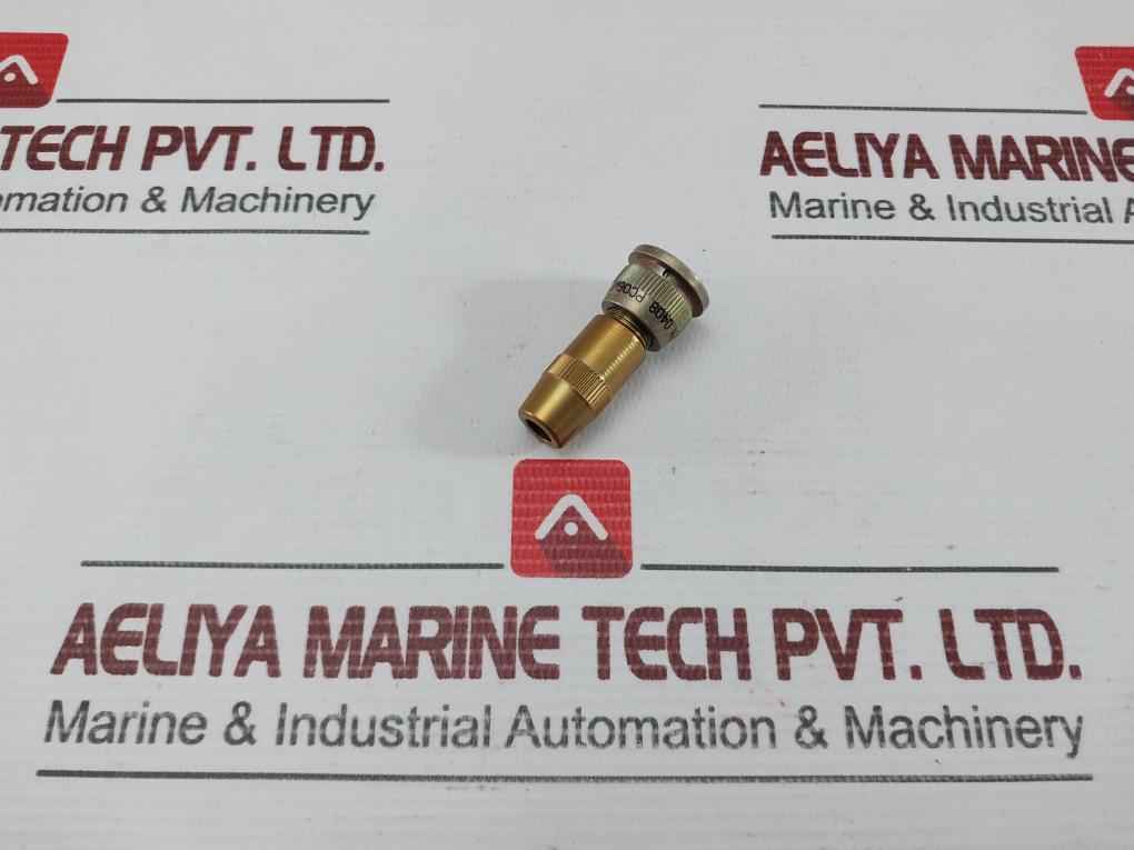 Amphenol Connector Plug For Triaxial Accelerometer Pc06W8-4S