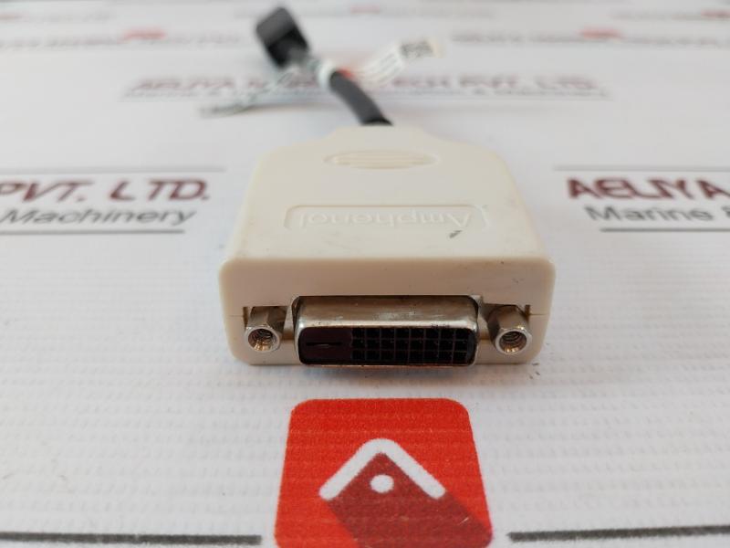 Amphenol Dp/N 023Nvr Display Port Dp To Dvi Video Adapters