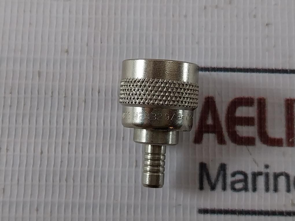 Amphenol M23329/4-02-04 Connector Coaxial Plug 999-225B 31-2372-1000