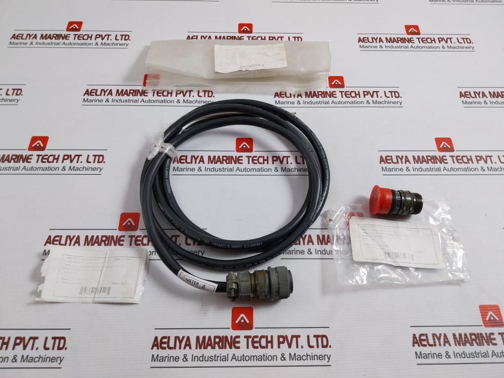 Amphenol Ms3101A18-3P Circular Connector With Ignitor Cable 2-meter
