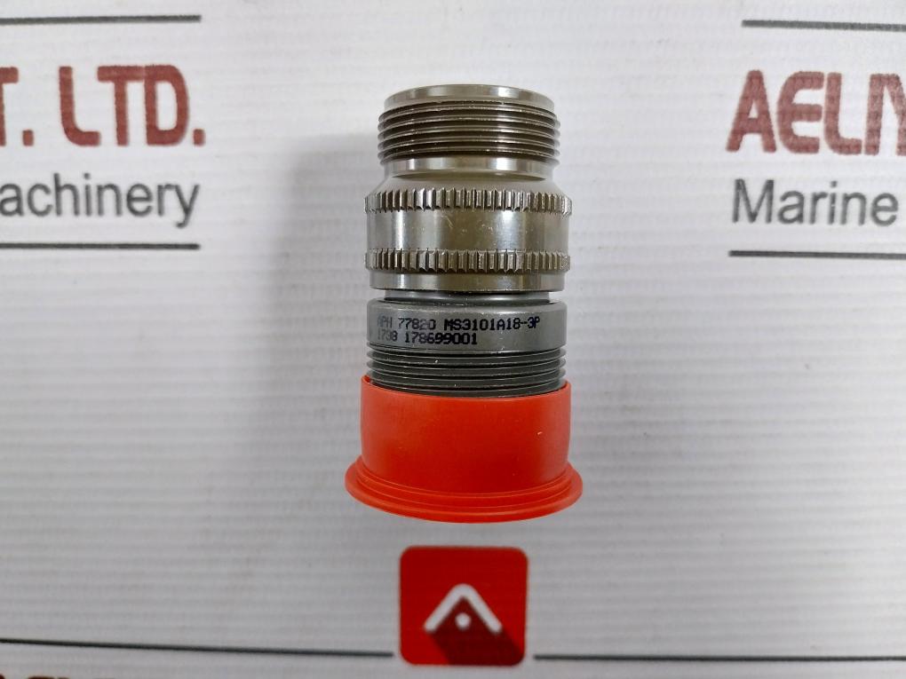 Amphenol Ms3101A18-3P Circular Connector With Ignitor Cable 2-meter